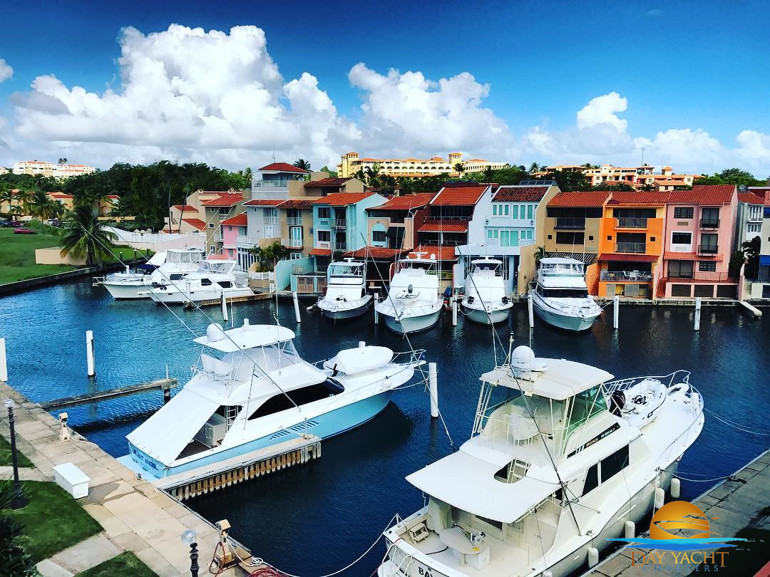 Spacious docks at Puerto del Rey Marina in Fajardo, Puerto Rico yacht charter